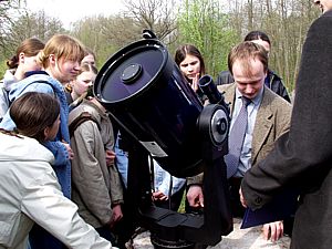 Teleskop astronomiczny (fot.M.Kamiński)