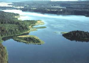 Jezioro Wigry - część płd-zach.